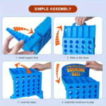2-Player Bouncing Ball Grid Game for Kids & Family