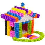 60-Piece Gear Building Blocks STEM Toy Set for Kids