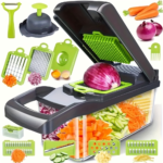 16-in-1 Vegetable Chopper Set with 8 Stainless Steel Blades - 【16-in-1 top version】
