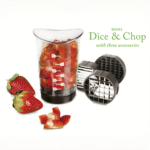 Vegetable Slicer Cup – Handheld Fruit & Vegetable Chopper
