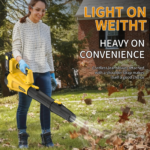 580 CFM Cordless Leaf Blower with 4.0Ah Battery & 6 Speeds