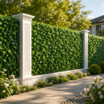 5-Panel Artificial Greenery Wall 60&quote;x40&quote; – Privacy Fence Screen