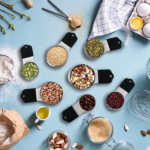 16-Piece Magnetic Stainless Steel Measuring Cups & Spoons Set