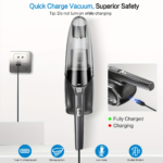 6000Pa Portable Mini Vacuum Cleaner for Home & Car