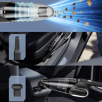 6000Pa Portable Mini Vacuum Cleaner for Home & Car