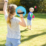 Toss and Catch Ball Game Set with 2 Paddles & 1 Ball