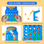 2-Player Bouncing Ball Grid Game for Kids & Family