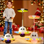 LED Light-Up Pogo Ball Jump Trick Board for Kids & Adults 200 lbs