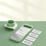 7-Piece Stainless Steel Vegetable Slicer & Grater Set