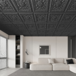 3D PVC Ceiling Tiles 2x2 12-Pack – Drop Ceiling Panels 48 Sq Ft