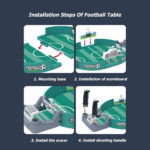 Tabletop Mini Soccer Game – Novelty Desktop Foosball Toy