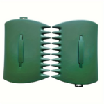 2-Pack Garden Leaf Scoops & Hand Rakes for Leaves & Debris
