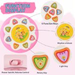 Light-Up Musical Animal Projector Toy for Toddlers 12M+
