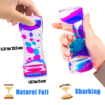 12-Pack Liquid Motion Bubbler Sensory Toys for Kids & Adults