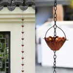 Lotus Metal Rain Chain – Decorative Outdoor Gutter Replacement