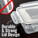 Airtight Fridge Food Storage Containers 6 Set – Fresh Produce Boxes