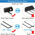 Wall-Mount Power Tool Organizer – Heavy-Duty Metal Drill Rack