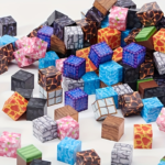 100-Piece Magnetic Building Cubes Set for Kids Random Colors