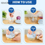Manual Food Chopper & Garlic Mincer 17 oz / 30 oz