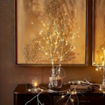 2-Pack Glow-in-the-Dark Birch Branch Lights – Battery-Powered LED Decor