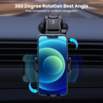 TOPK D38-C Dashboard Car Phone Mount – Adjustable Cell Phone Holder