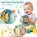Interactive Snail Musical Toy for Babies – Sensory & Crawling Toy