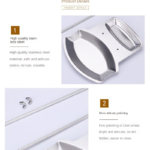 Stainless Steel Pot Lid Holder & Spoon Rest with Drain Tray