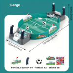 Tabletop Mini Soccer Game – Novelty Desktop Foosball Toy
