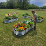 Galvanized Raised Garden Beds 2-Pack – Outdoor Planter Boxes