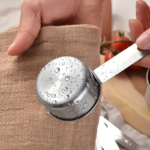10-Piece Stainless Steel Measuring Cups & Spoons Set