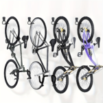 Heavy-Duty Wall Mount Bicycle Rack – 66 lbs Capacity Storage Hook