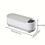 Portable Ultrasonic Jewelry Cleaner – Rechargeable USB Glasses & Watch Washer