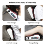 Electric Neck & Shoulder Massager with Deep Tissue Kneading