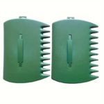 2-Pack Garden Leaf Scoops & Hand Rakes for Leaves & Debris - Leaf Clip