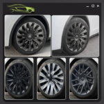 4PCS Wheel Cover Design For Tesla Model 3 Highland 2024-2026 18 Inch Right＆Left Hubcaps Storm Style Wheel Cover Accessories - Image 4