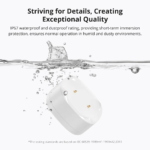 SONOFF SNZB-05P Zigbee Smart Water Leak Sensor Leaking&Dripping Detection Real-time Alert Smart Scence via eWeLink Alexa Google - Image 6