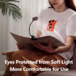 Baseus LED Clip Table Lamp Stepless Dimmable Wireless Desk Lamp Touch USB Rechargeable Reading Light LED Night Light Laptop Lamp - Image 3