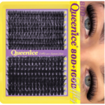 60D80D100D Thick False Eyelashes with Mixed Length, D Curl Cat-Eye Style for a Fluffy And Dramatic Look Suitable for Beginners - Image 11