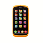 Kids Toy Phone with Music & Educational Games – Pretend Smartphone - Orange