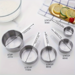 10-Piece Stainless Steel Measuring Cups & Spoons Set