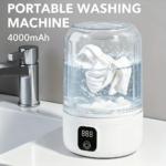 Mini Portable Washing Machine with 4000mAh Battery