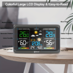 Geevon Wireless Weather Station – Indoor Outdoor Thermometer