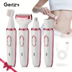 4-in-1 Rechargeable Electric Razor & Trimmer for Women