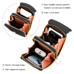 2-Piece Women's Crossbody Phone Bag & Multi-Slot Wallet Set