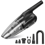 6000Pa Portable Mini Vacuum Cleaner for Home & Car - 809 Black