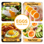 Double Layer Electric Egg Cooker & Steamer with Auto Shut-Off