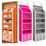 Over-the-Door Hanging Storage Organizer with Clear Windows