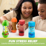 4-Pack Sensory Fidget Tube Toys for Kids & Autism Relief