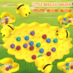 89-Piece Honeycomb Magnetic Fishing Game Set Ages 3-8