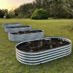 Galvanized Raised Garden Beds 2-Pack – Outdoor Planter Boxes